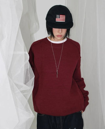 TUFTED OUTLINE KNIT